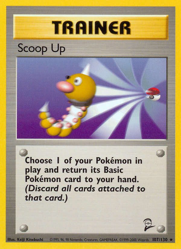 Scoop Up (107/130) [Base Set 2] | Deep Dive Games St. Marys