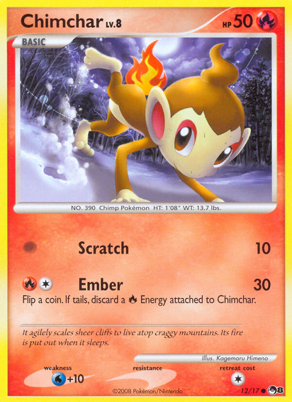 Chimchar (12/17) [POP Series 8] | Deep Dive Games St. Marys