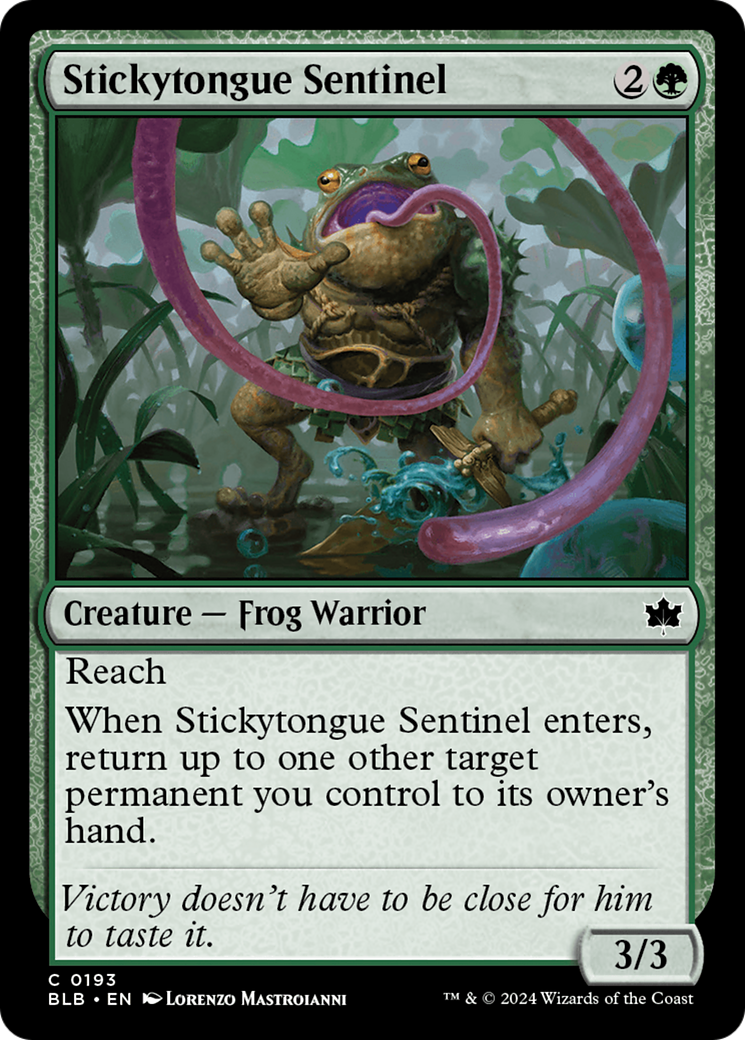 Stickytongue Sentinel [Bloomburrow] | Deep Dive Games St. Marys