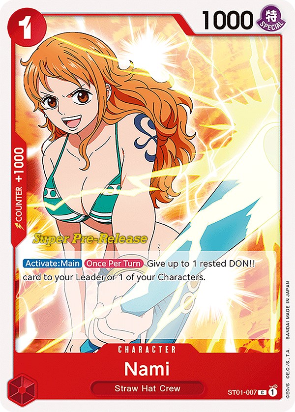 Nami [Super Pre-Release Starter Deck: Straw Hat Crew] | Deep Dive Games St. Marys