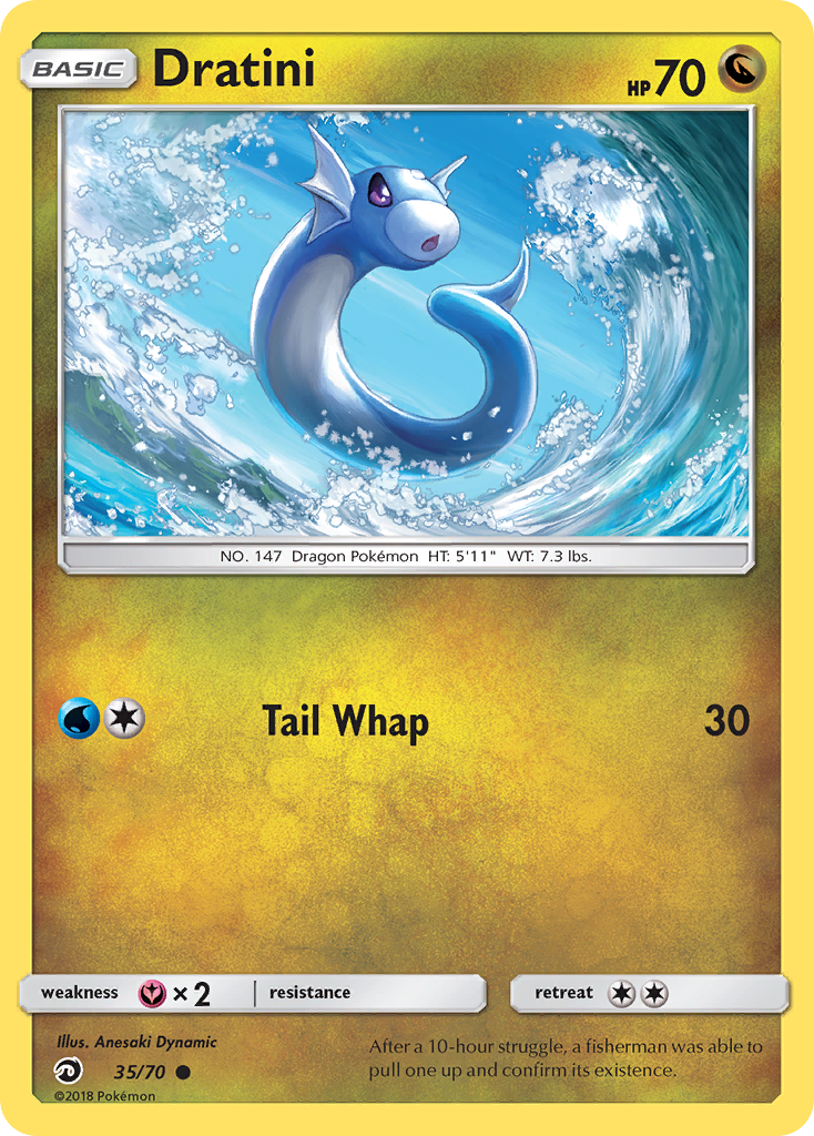 Dratini (35/70) [Sun & Moon: Dragon Majesty] | Deep Dive Games St. Marys