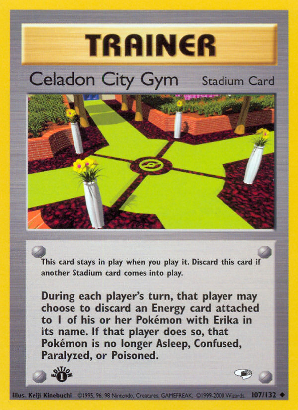 Celadon City Gym (107/132) [Gym Heroes 1st Edition] | Deep Dive Games St. Marys