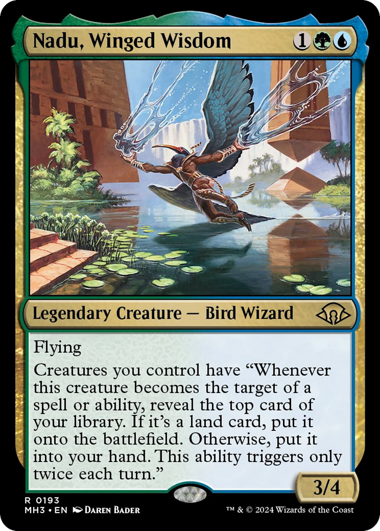 Nadu, Winged Wisdom [Modern Horizons 3] | Deep Dive Games St. Marys