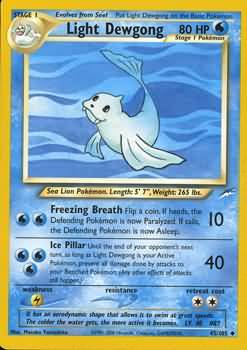 Light Dewgong (45/105) [Neo Destiny Unlimited] | Deep Dive Games St. Marys
