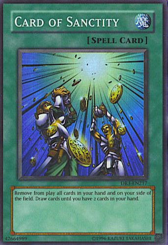 Card of Sanctity [DR3-EN217] Super Rare | Deep Dive Games St. Marys