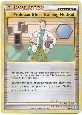 Professor Elm's Training Method (25/30) [HeartGold & SoulSilver: Trainer Kit - Gyarados] | Deep Dive Games St. Marys