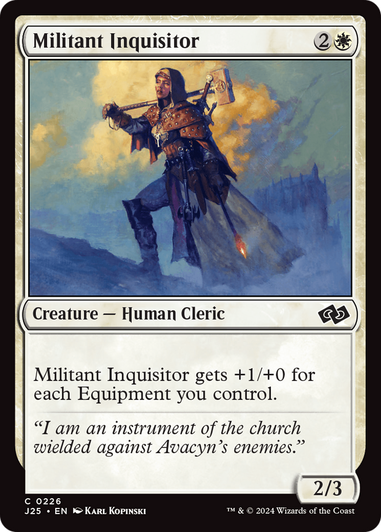 Militant Inquisitor [Foundations Jumpstart] | Deep Dive Games St. Marys