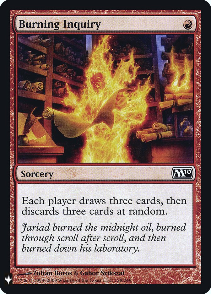 Burning Inquiry [Mystery Booster] | Deep Dive Games St. Marys