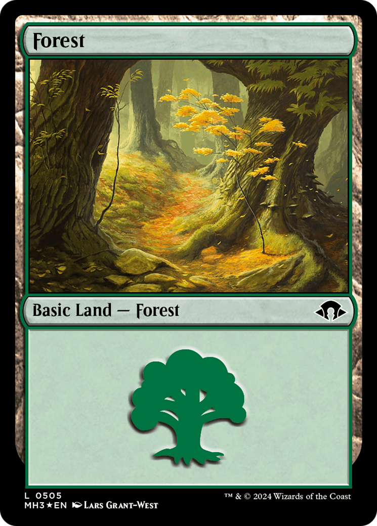 Forest (0505) (Ripple Foil) [Modern Horizons 3] | Deep Dive Games St. Marys