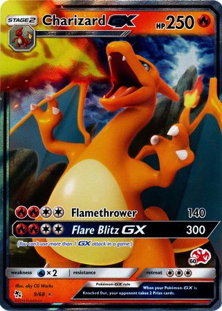 Charizard GX (9/68) [Battle Academy 2020] | Deep Dive Games St. Marys