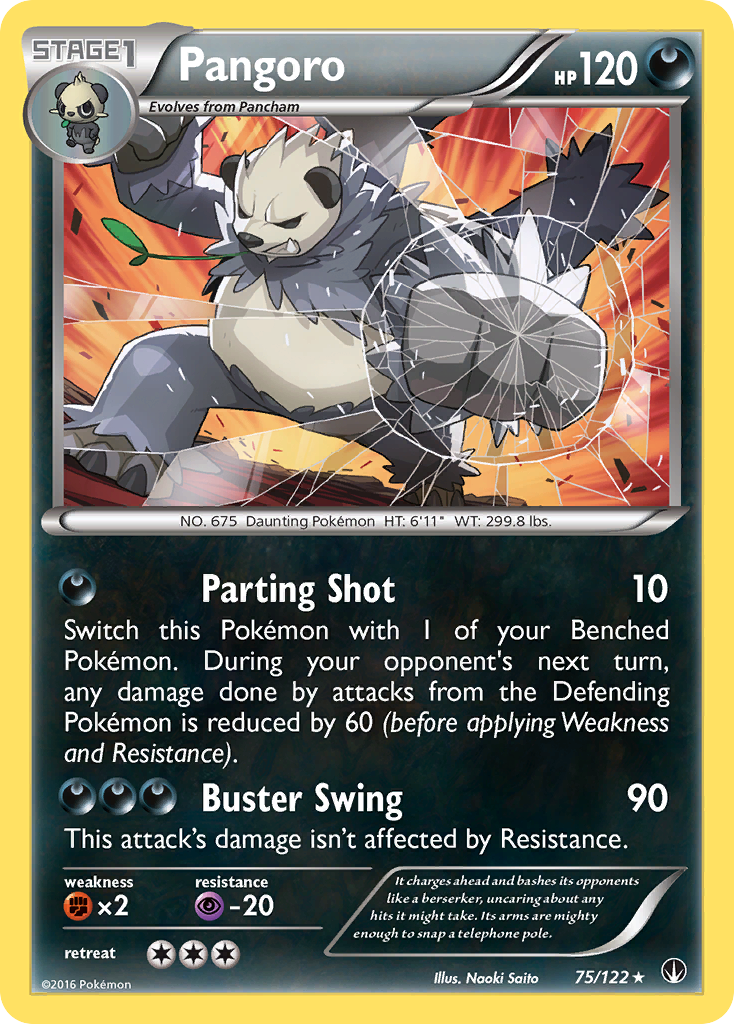 Pangoro (75/122) [XY: BREAKpoint] | Deep Dive Games St. Marys