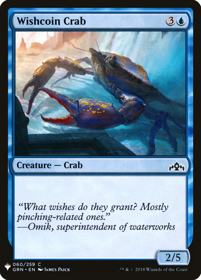 Wishcoin Crab [Mystery Booster] | Deep Dive Games St. Marys