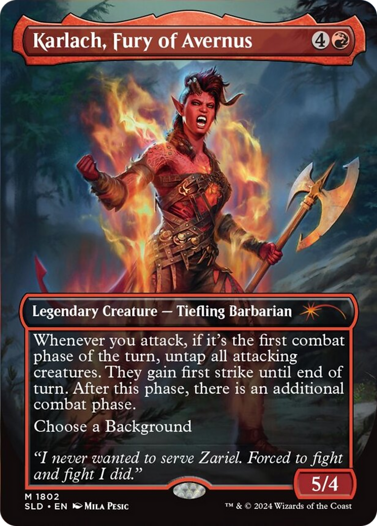 Karlach, Fury of Avernus [Secret Lair Drop Series] | Deep Dive Games St. Marys