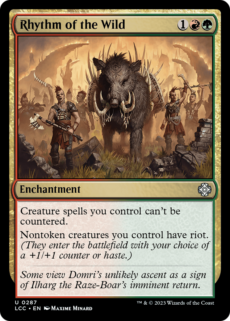 Rhythm of the Wild [The Lost Caverns of Ixalan Commander] | Deep Dive Games St. Marys