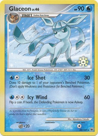 Glaceon (20/100) [Countdown Calendar Promos] | Deep Dive Games St. Marys