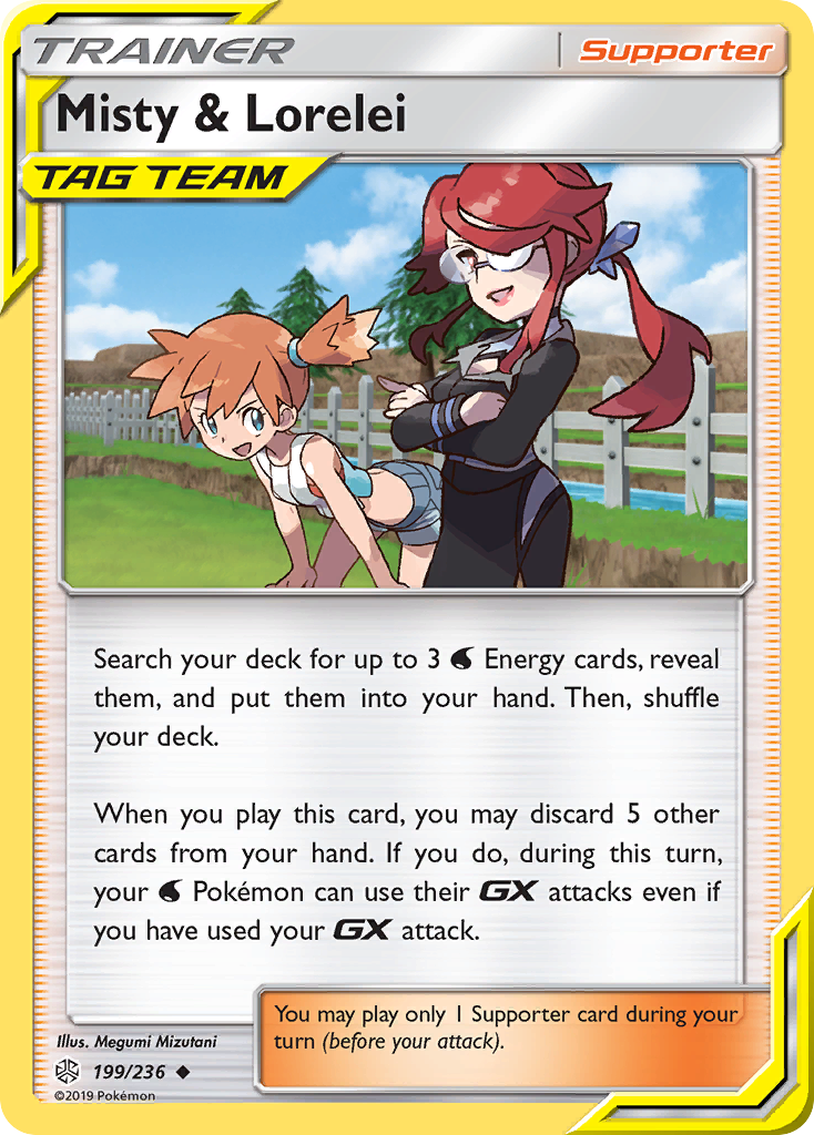 Misty & Lorelei (199/236) [Sun & Moon: Cosmic Eclipse] | Deep Dive Games St. Marys