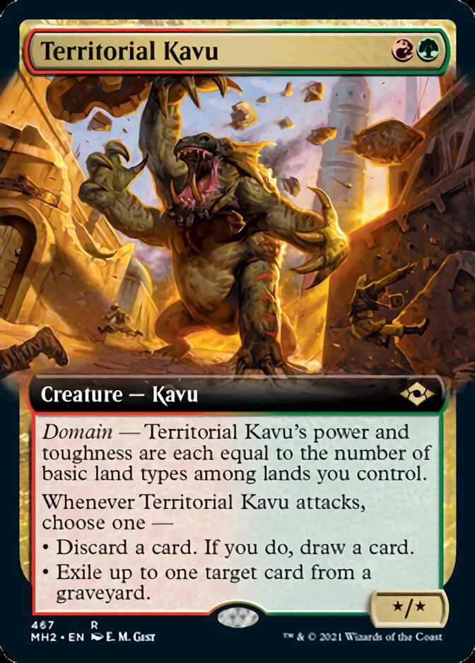 Territorial Kavu (Extended Art) [Modern Horizons 2] | Deep Dive Games St. Marys