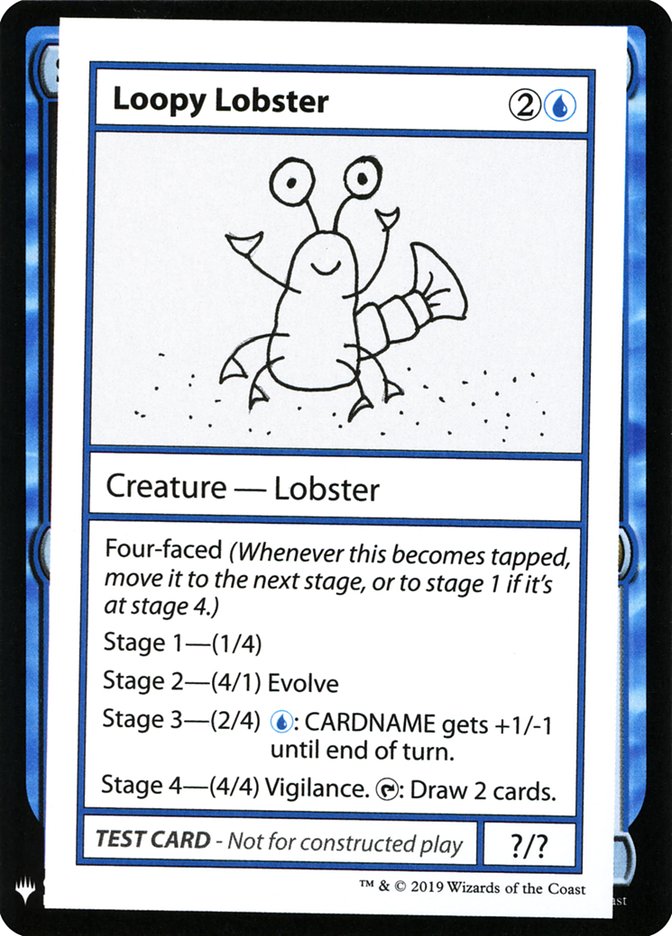 Loopy Lobster [Mystery Booster Playtest Cards] | Deep Dive Games St. Marys