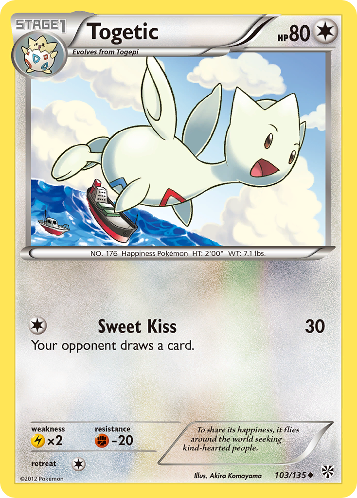 Togetic (103/135) [Black & White: Plasma Storm] | Deep Dive Games St. Marys