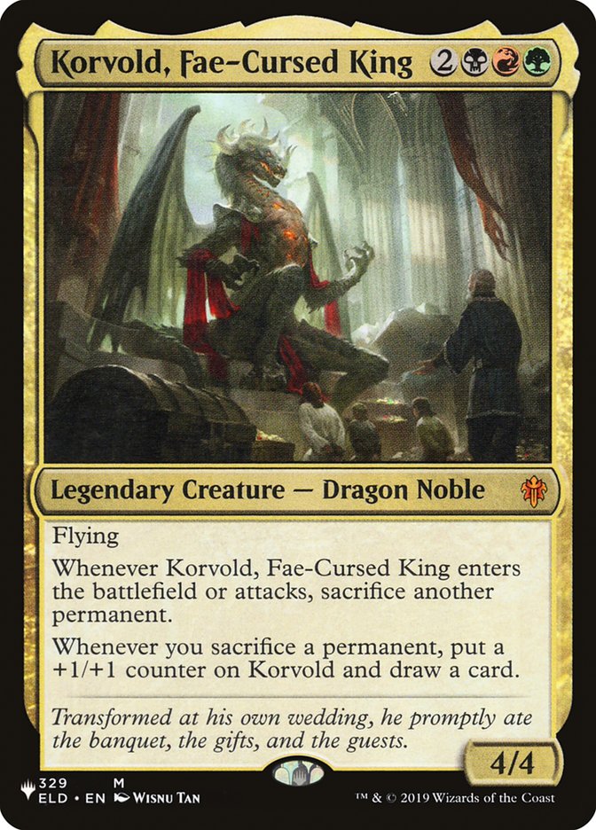 Korvold, Fae-Cursed King [The List] | Deep Dive Games St. Marys