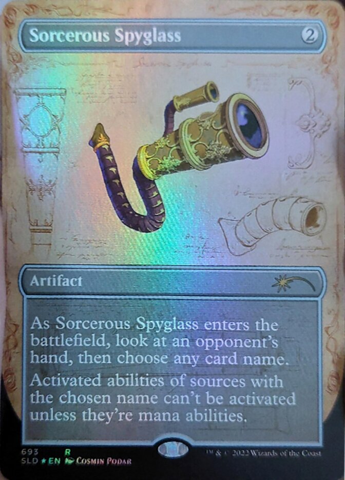 Sorcerous Spyglass (Blueprint) [Secret Lair Drop Promos] | Deep Dive Games St. Marys