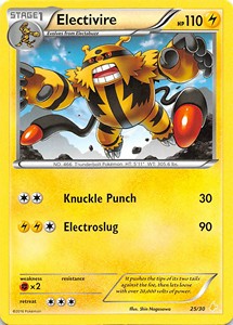 Electivire (25/30) [XY: Trainer Kit 3 - Pikachu Libre] | Deep Dive Games St. Marys