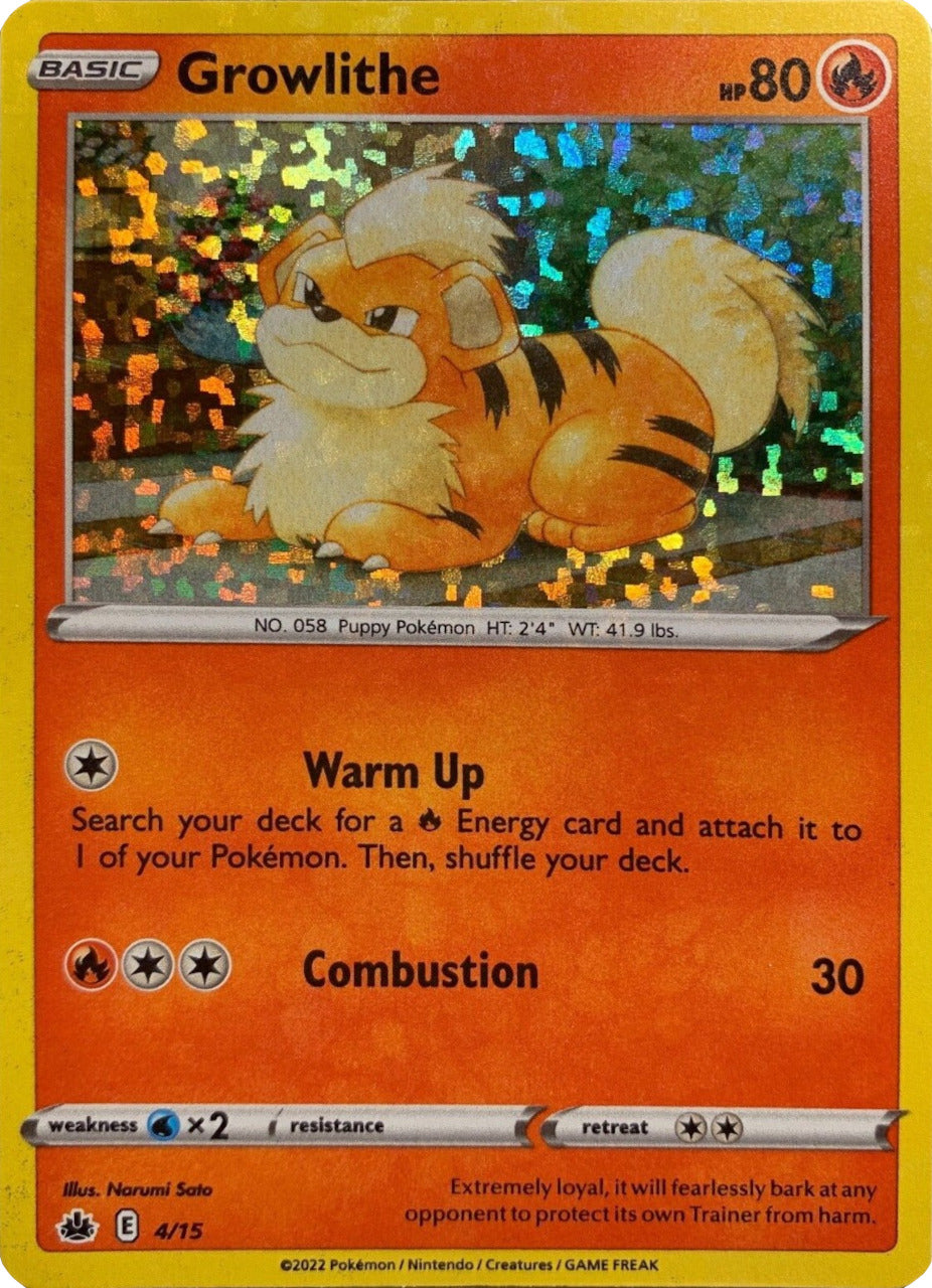 Growlithe (4/15) [McDonald's Promos: Match Battle] | Deep Dive Games St. Marys