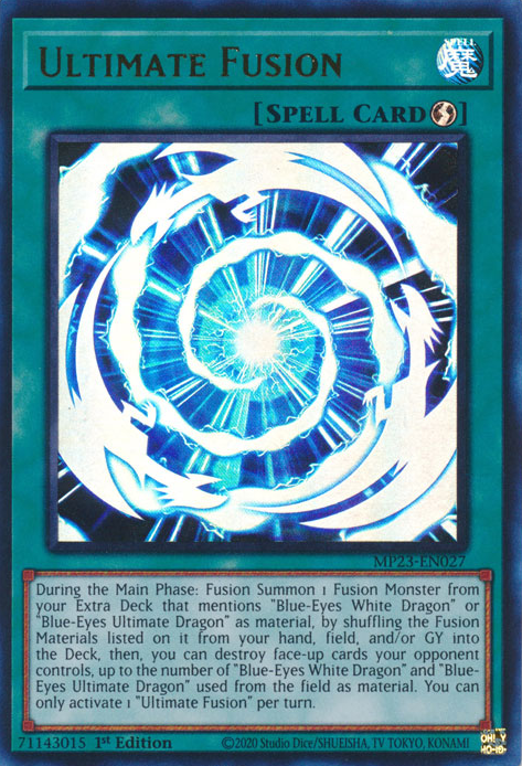 Ultimate Fusion [MP23-EN027] Ultra Rare | Deep Dive Games St. Marys