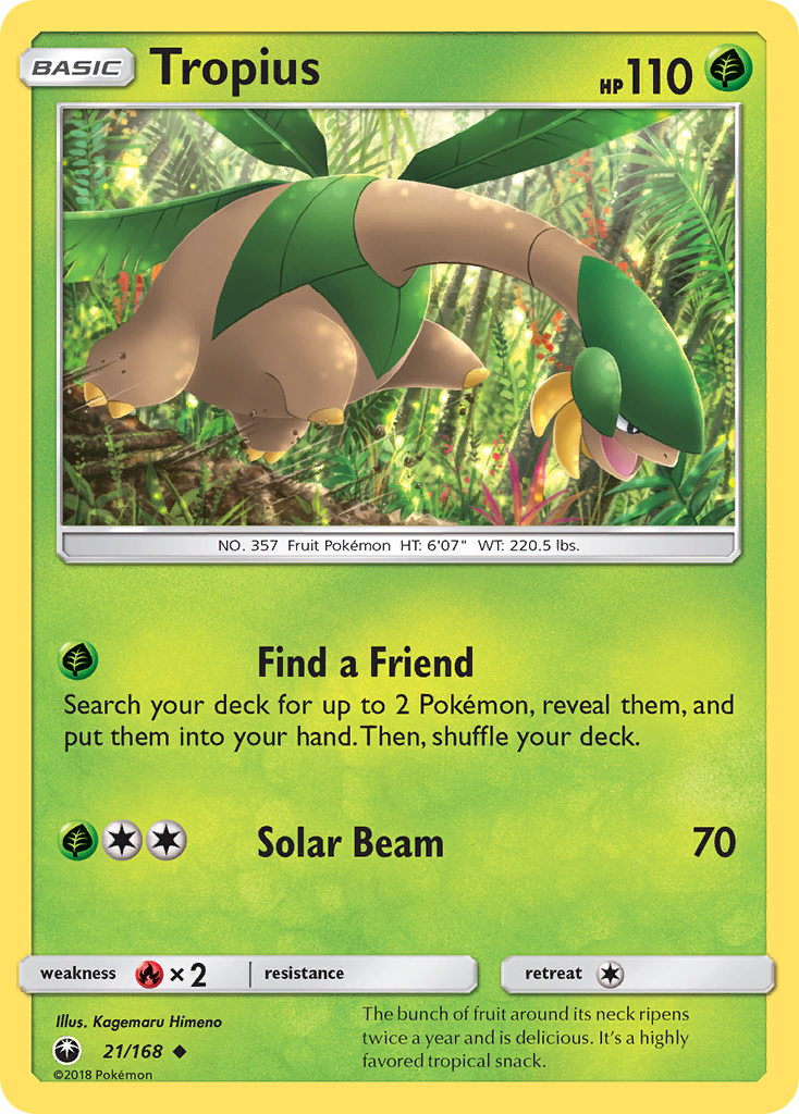 Tropius (21/168) [Sun & Moon: Celestial Storm] | Deep Dive Games St. Marys