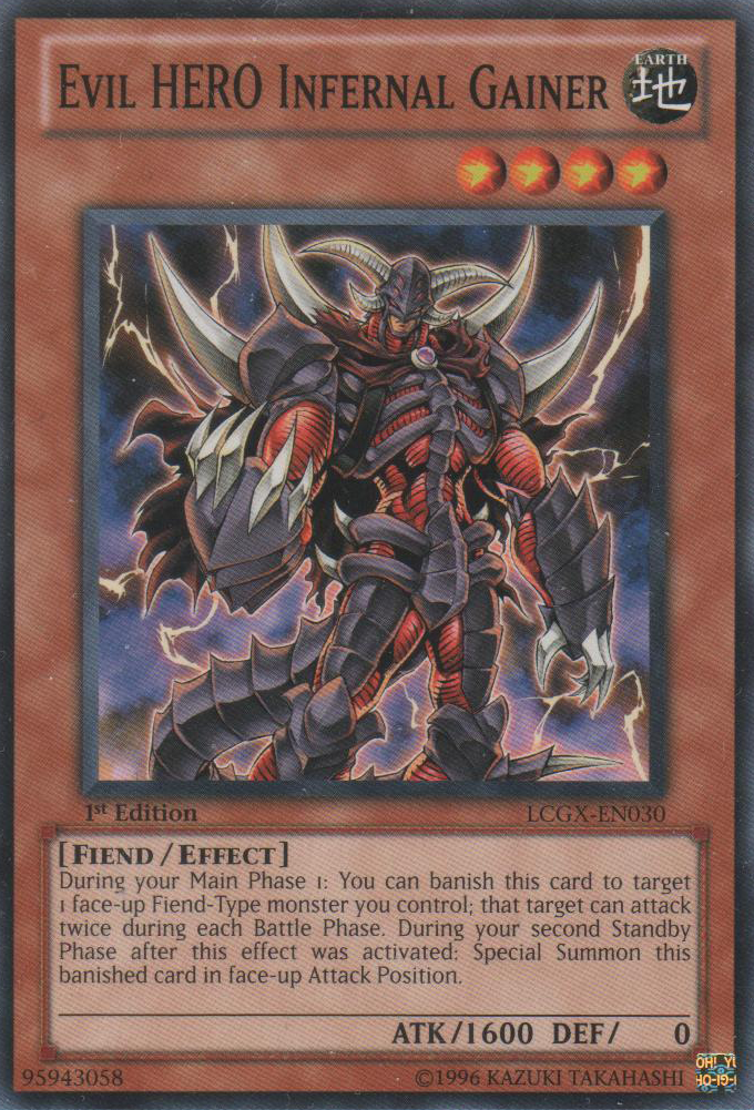 Evil HERO Infernal Gainer [LCGX-EN030] Common | Deep Dive Games St. Marys