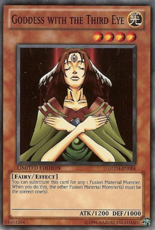 Goddess with the Third Eye [GLD4-EN004] Common | Deep Dive Games St. Marys