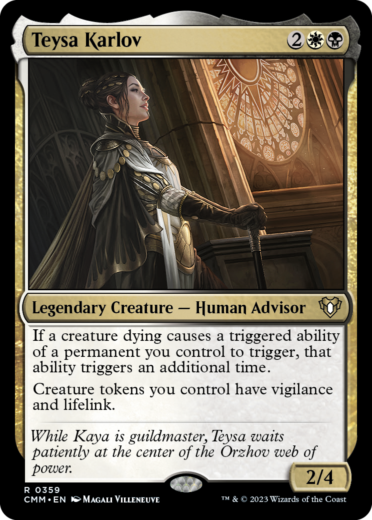 Teysa Karlov [Commander Masters] | Deep Dive Games St. Marys