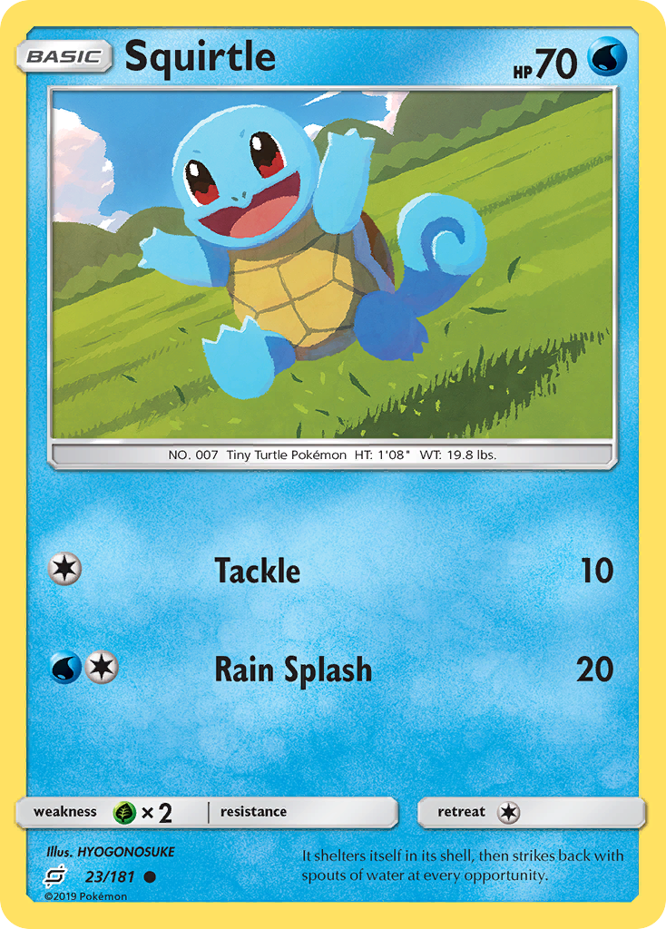 Squirtle (23/181) [Sun & Moon: Team Up] | Deep Dive Games St. Marys