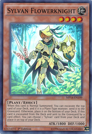 Sylvan Flowerknight [MP14-EN199] Super Rare | Deep Dive Games St. Marys