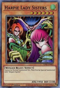 Harpie Lady Sisters (Purple) [LDS2-EN065] Ultra Rare | Deep Dive Games St. Marys