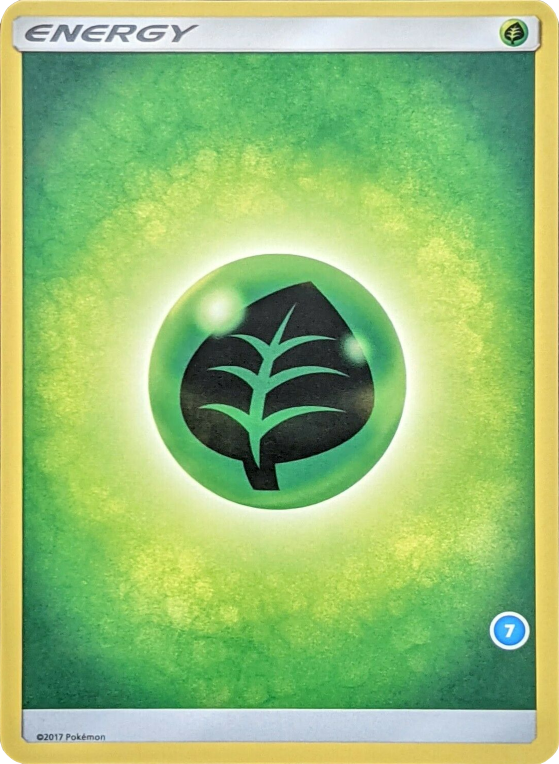 Grass Energy (Deck Exclusive #7) [Sun & Moon: Trainer Kit - Alolan Ninetales] | Deep Dive Games St. Marys