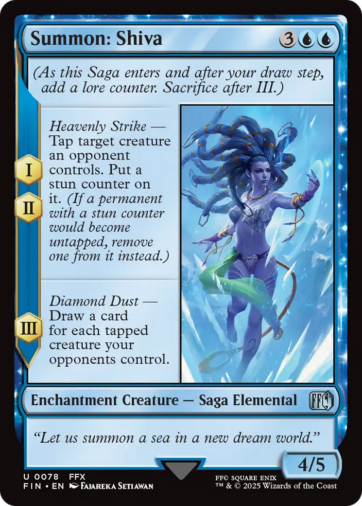 Summon: Shiva [FINAL FANTASY] | Deep Dive Games St. Marys