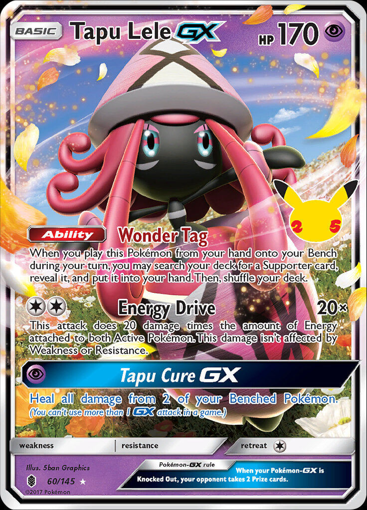 Tapu Lele GX (60/145) [Celebrations: 25th Anniversary - Classic Collection] | Deep Dive Games St. Marys