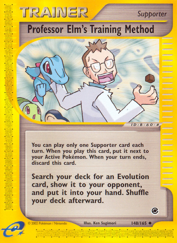 Professor Elm's Training Method (148/165) [Expedition: Base Set] | Deep Dive Games St. Marys