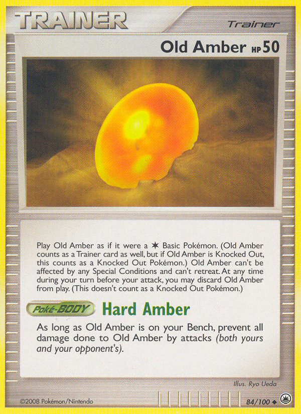 Old Amber (84/100) [Diamond & Pearl: Majestic Dawn] | Deep Dive Games St. Marys