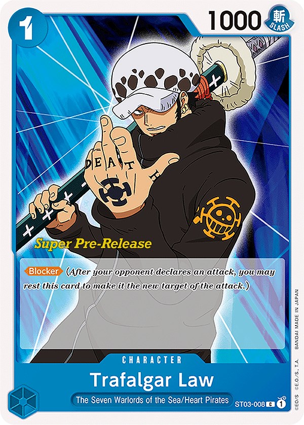 Trafalgar Law [Super Pre-Release Starter Deck: The Seven Warlords of the Sea] | Deep Dive Games St. Marys