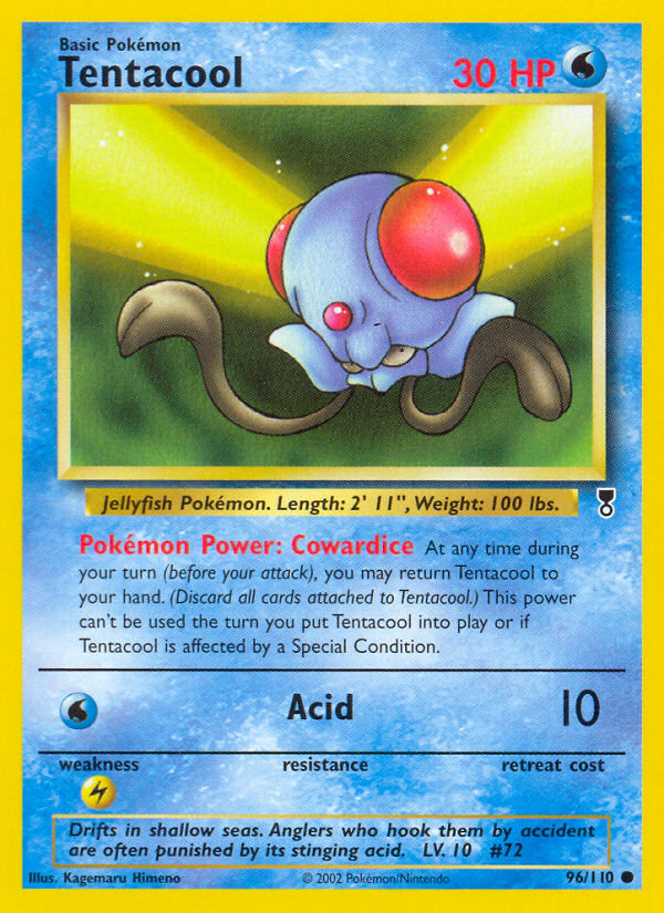 Tentacool (96/110) [Legendary Collection] | Deep Dive Games St. Marys