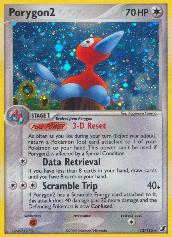 Porygon2 (12/115) [EX: Unseen Forces] | Deep Dive Games St. Marys