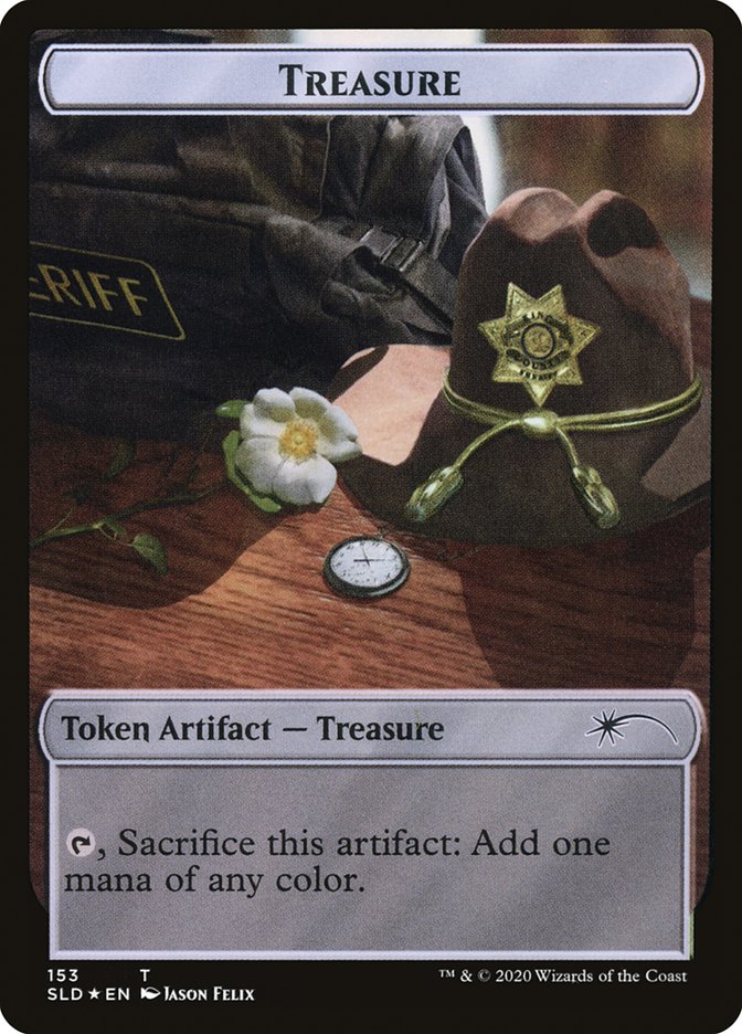 Treasure // Walker (148) Double-Sided Token [Secret Lair Drop Series] | Deep Dive Games St. Marys