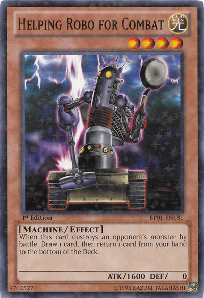 Helping Robo for Combat [BP01-EN181] Starfoil Rare | Deep Dive Games St. Marys