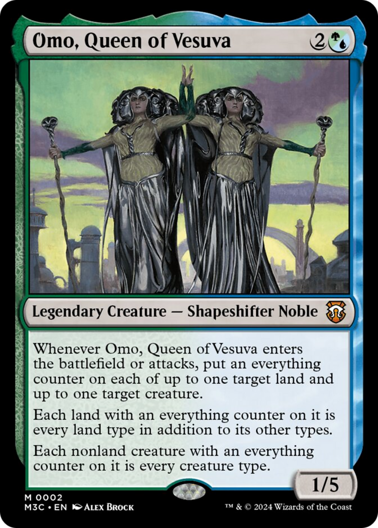 Omo, Queen of Vesuva [Modern Horizons 3 Commander] | Deep Dive Games St. Marys
