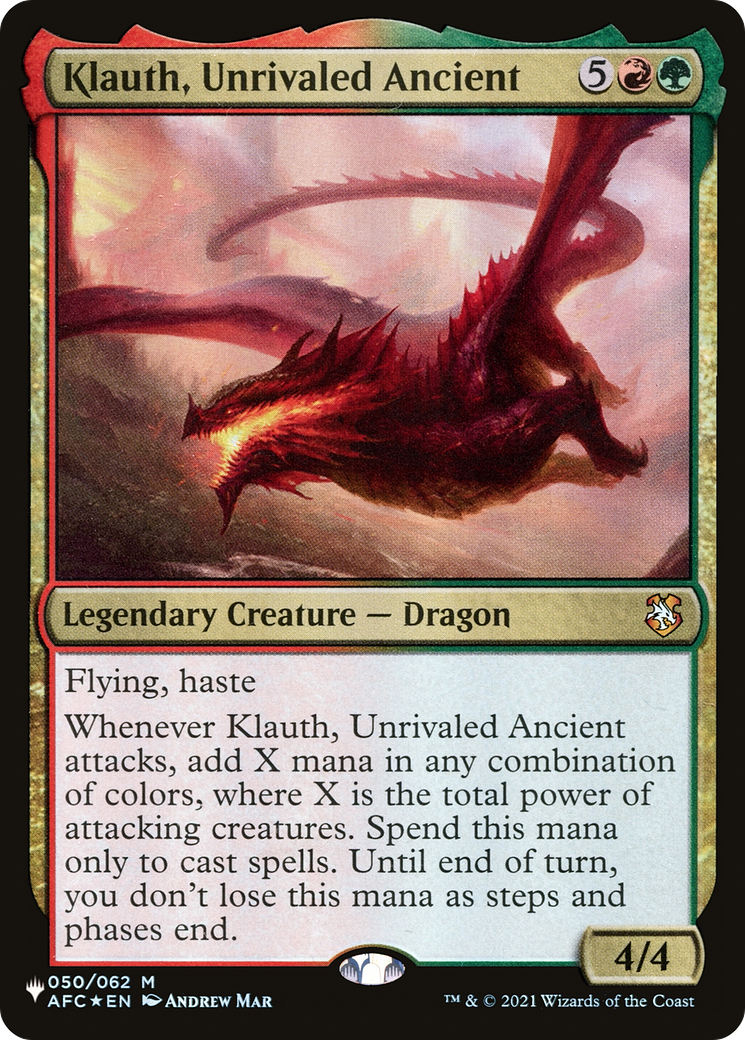 Klauth, Unrivaled Ancient [The List] | Deep Dive Games St. Marys