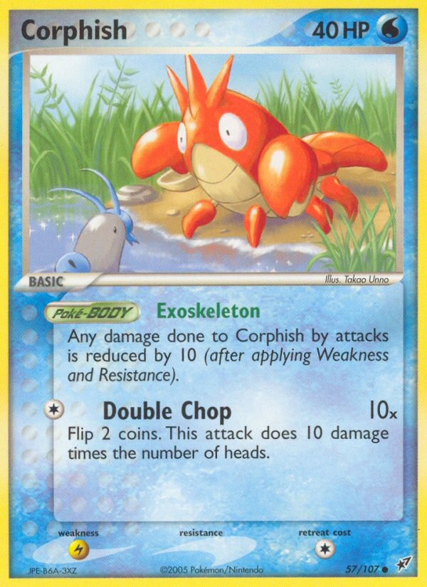 Corphish (57/107) [EX: Deoxys] | Deep Dive Games St. Marys