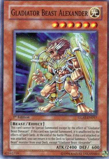 Gladiator Beast Alexander [GLAS-EN017] Super Rare | Deep Dive Games St. Marys