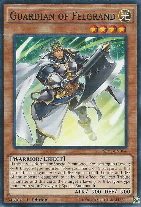 Guardian of Felgrand [SR02-EN004] Common | Deep Dive Games St. Marys